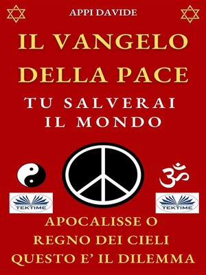 cover image of Il Vangelo Della Pace. Tu Salverai Il Mondo